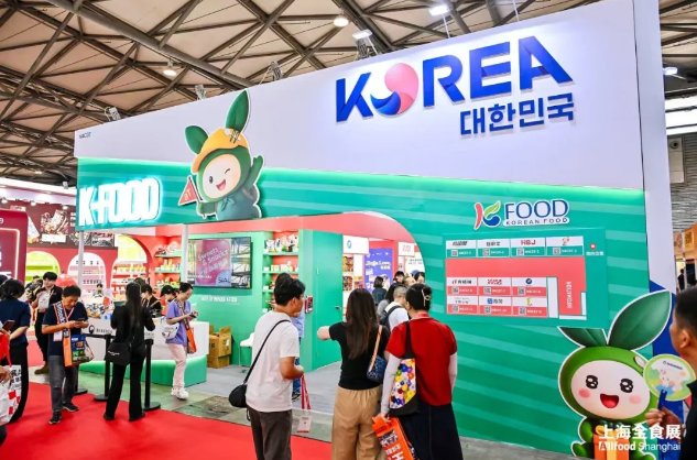 韩国食品组团亮相2025上海秋季全食展！